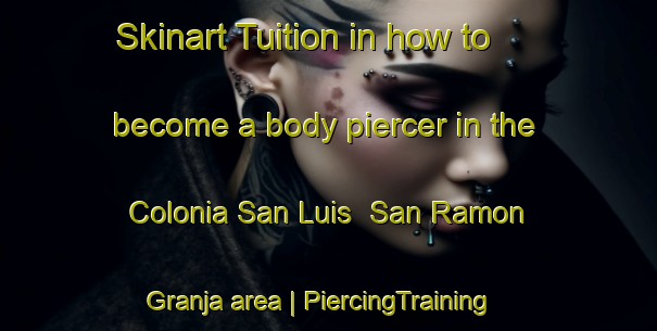 Skinart Tuition in how to become a body piercer in the Colonia San Luis  San Ramon   Granja area | PiercingTraining | PiercingClasses | SkinartTraining-Mexico